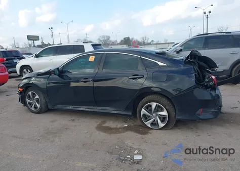 2019 Honda Civic Lx from USA, damaged, VIN 19XFC2F65KE044515